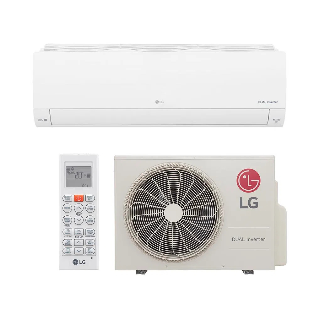 Ar condicionado Hi Wall LG Dual Voice Inverter 12.000 Btus Frio 220v