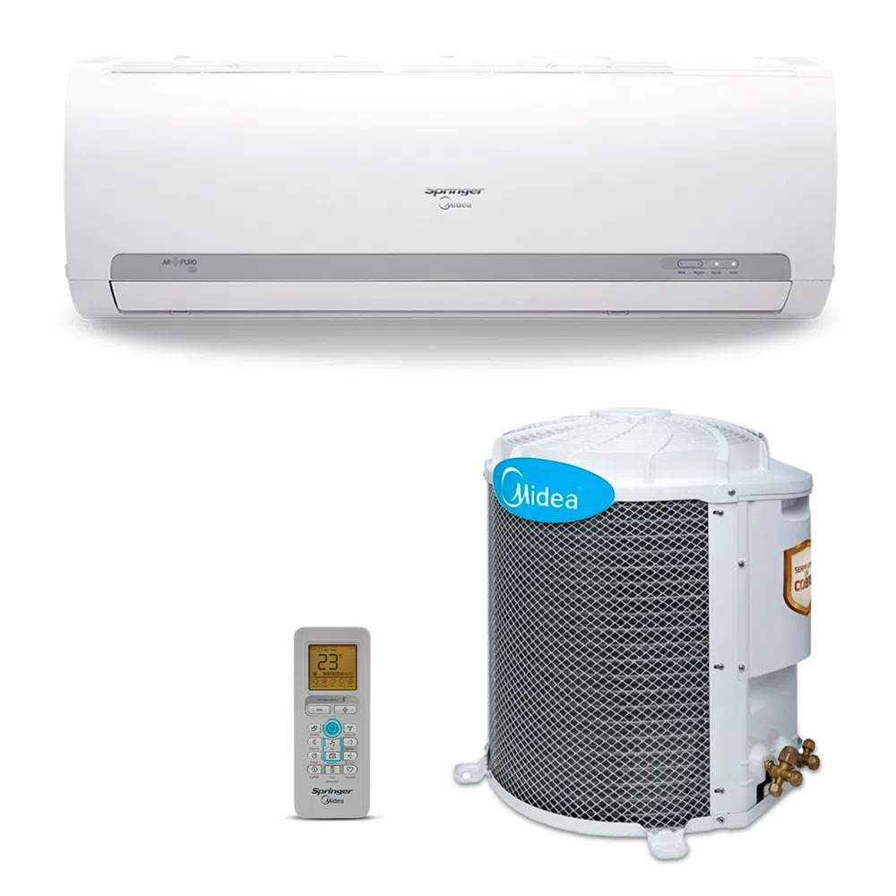 Ar Condicionado Split Hi Wall Springer Midea 12.000 Btus Frio 220v